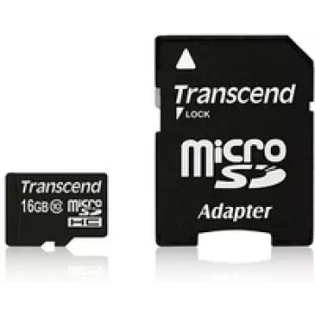Flash Memory Transcend 16GB MicroSDHC UHS-I TS16GUSDU1