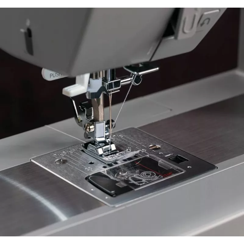 SINGER automatic sewing machine HD6605 — electric, 1-step buttonhole, free arm, grey, 6 kg