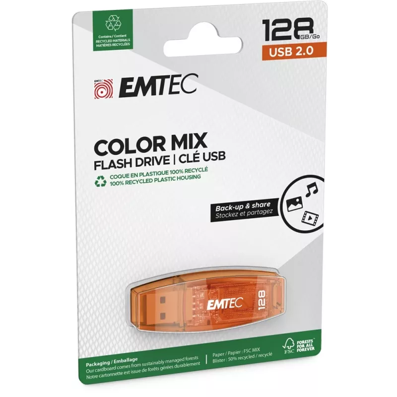 USB flash drive Emtec 128 GB USB Type-A 2.0 C410