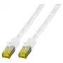 EFB-Elektronik RJ45 Patch Cable Cat.6A S/FTP LSZHCat.7 Raw Cable White 1,5m Manufacturer: EFB Elektronik (MK7001.1,5W)