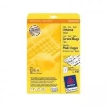 Avery - Labels - White - A4 (210 x 297 mm) - 25 pc(s). 12) (4781)