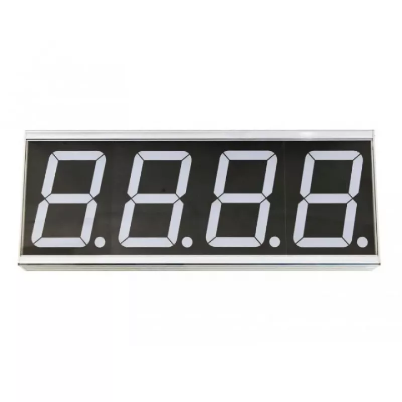 ALLNET ALL-POE-CNT-1 Digital wall clock Rectangle Grey Wanduhr (ALL-PoE-CNT-1)