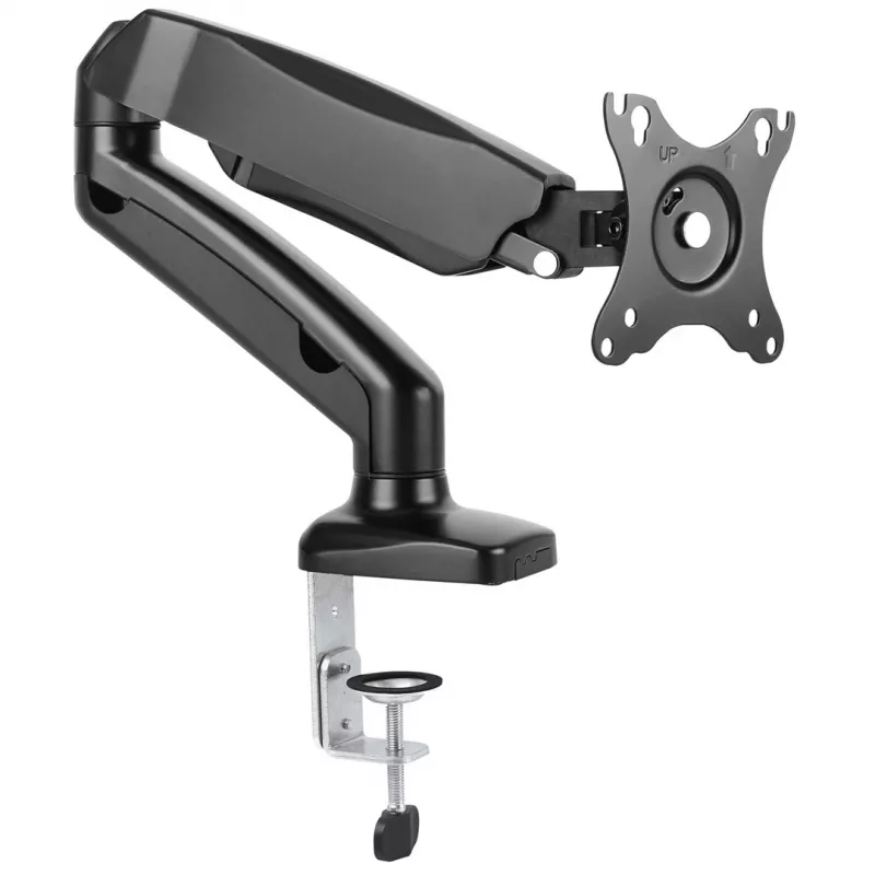 Monitor mount MONTIS MT014 for 1 display, desk mount, gas-spring height adjustment, for screens up to 81.3 cm (32 inch), max load 8 kg, black