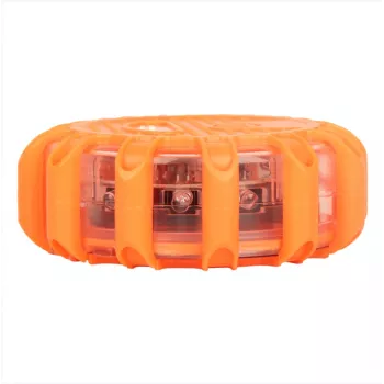 LED emergency signal and flashlight Tellur TLL441101 — 3×AAA, magnetic, orange