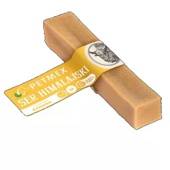 PETMEX Himalayan cheese with banana M - dog treat - 80g