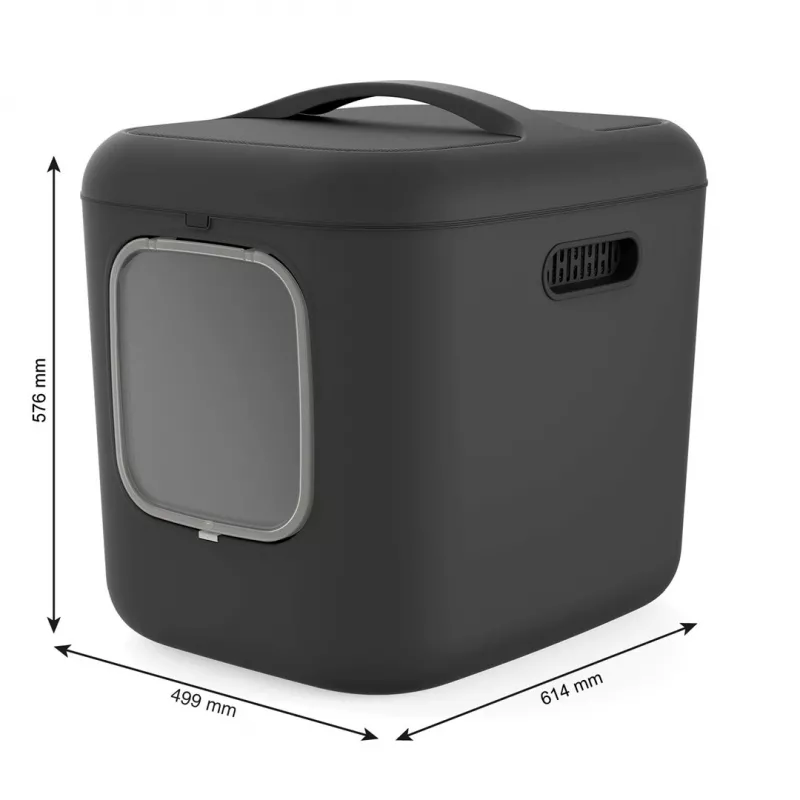 ROTHO White XL anthracite - cat litter box