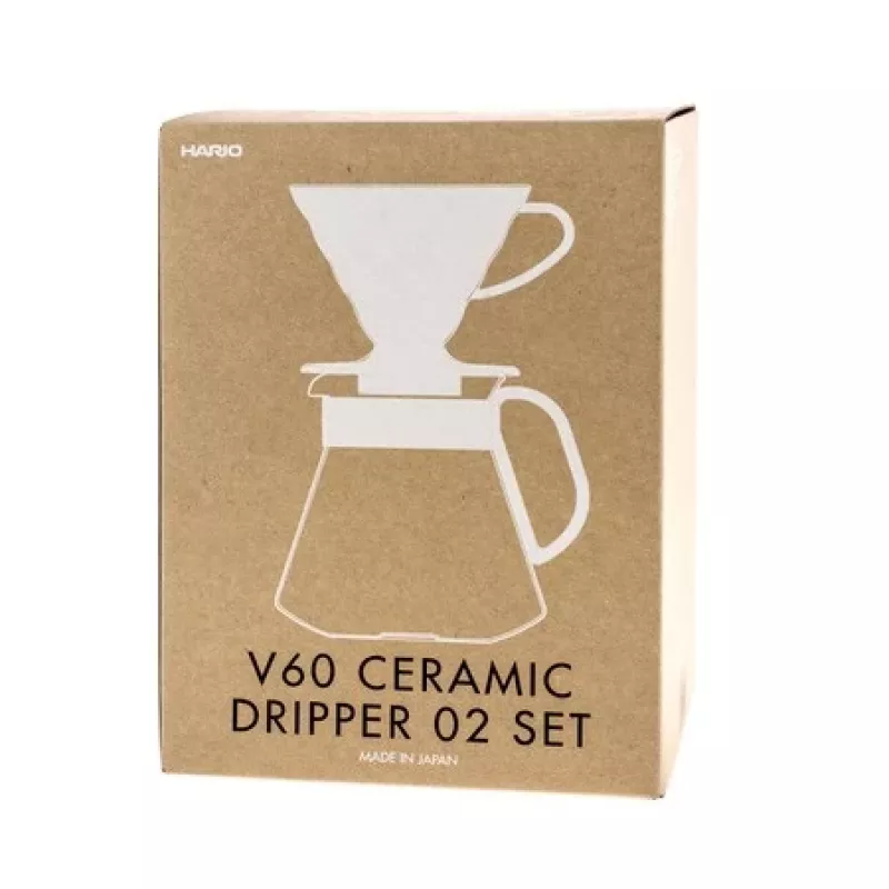 Paper Coffee Filter HARIO for HARIO coffee maker round, 100 pcs, white