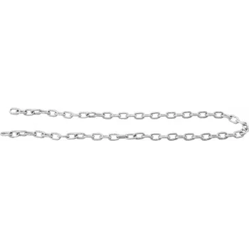 Load chain EUROLITE Rundstahlkette 4 mm, WLL 80 kg, steel linking chain
