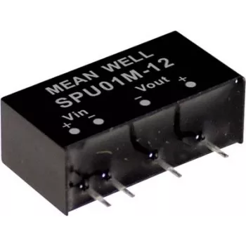 Power Adapter MEAN WELL SPU01L-15 1W 15V 4.5-5.5V