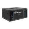 Qoltec 54461 19 inch Wall-Mount Rack Cabinet 4U 600x280x450 mm Black
