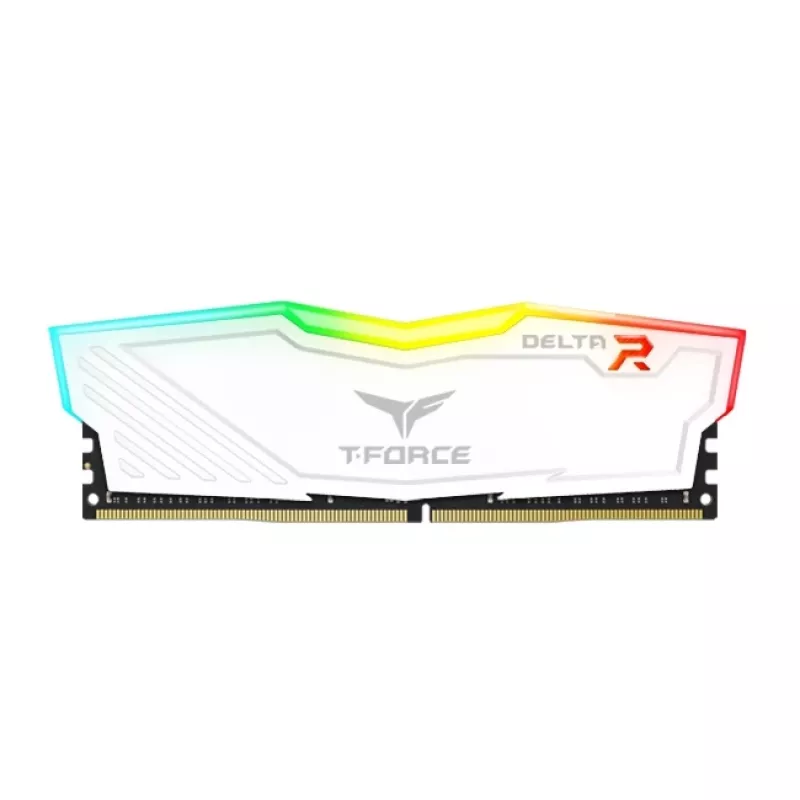 DIMM 16 GB DDR4-3600 (2x 8 GB) Dual-Kit, Memory White, TF4D416G3600HC18JDC01, Delta RGB, INTEL XMP