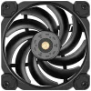 120mm case fan Jonsbo HF-120 PWM, black, 120×120×25 mm, PWM control