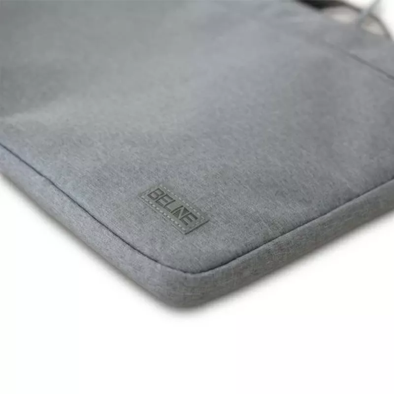 Laptop Bag Beline 16 — gray durable lightweight material, fits 16-inch laptops