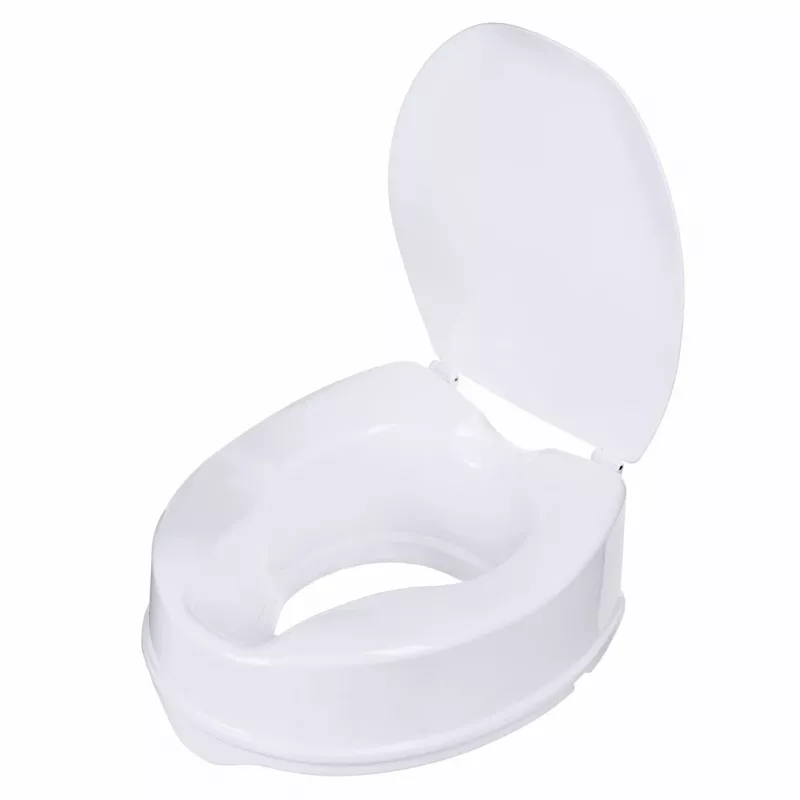 Raised toilet seat accessory ActionMed NT15AM — extension, 15 cm height, polypropylene, lockable, max load 180 kg, internal 210×268 mm, width 360 mm