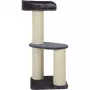 Cat scratching post ZOLUX Big Cat 2 — sisal, 505×505×1120 mm, black, 15.3 kg
