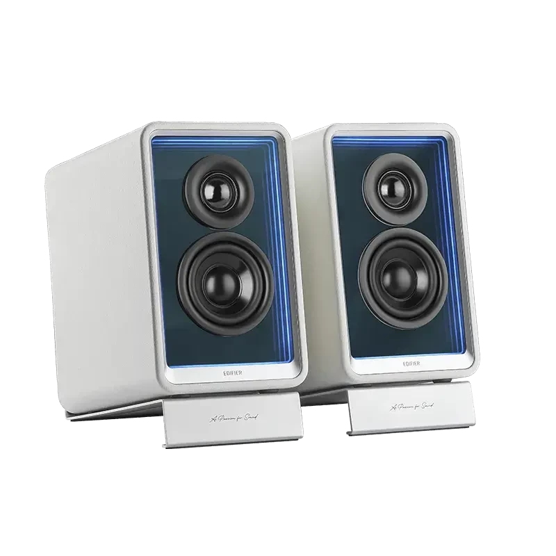 Edifier Desktop Active Monitor with GaN Charger | QR65 | 70 W | Bluetooth | White | Wireless connection