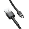 Baseus Cafule 2.4A 1m Micro USB cable (grey/black)