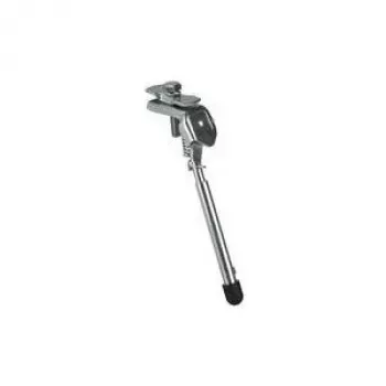Bicycle side stand FISCHER 85996 steel, adjustable length 30.5–50.8 cm for 12 inch–20 inch bikes