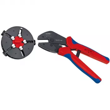 Cable Crimper Stripping Tool Knipex 97 33 01 Blue Red