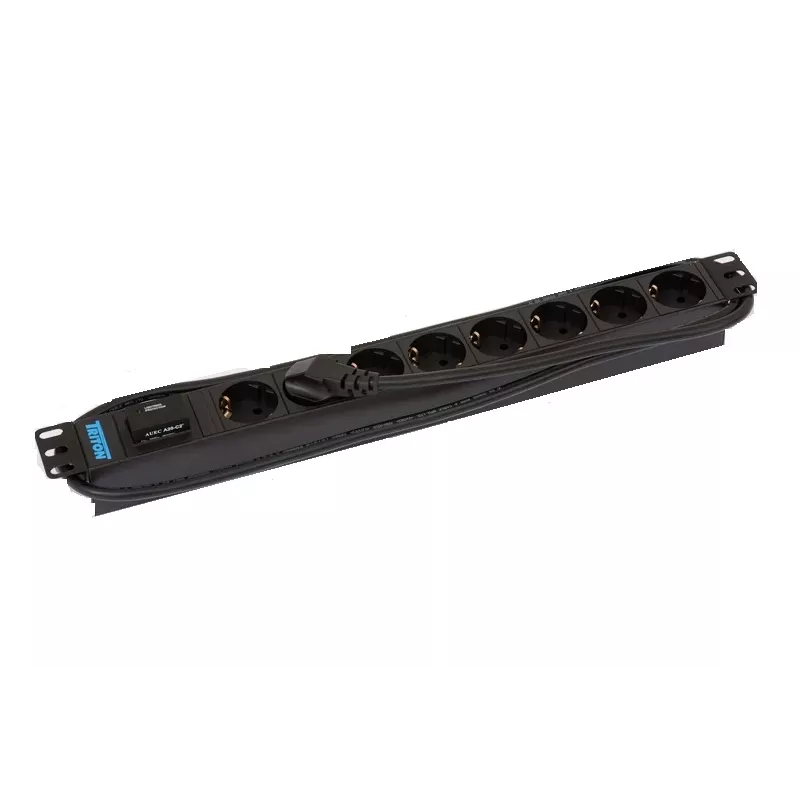Surge Protector Triton RAB-PD-X08-A1 Black 8 AC outlets 230V 2m