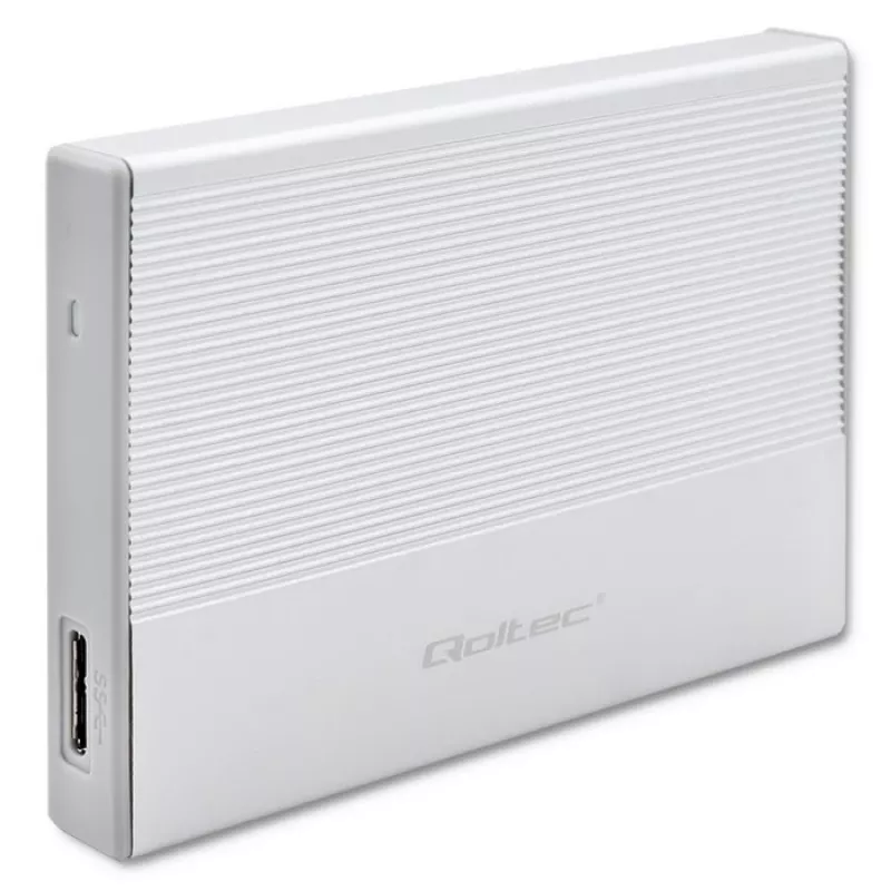 Enclosure for 2.5 inch SATA SSD/HDD QOLTEC 52278 USB 3.0, supports up to 2 TB