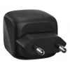 Indoor AC Fast Charger Belkin WCH019kqBK — 2× USB‑C, Black, OVP/OC/OT/SC Protection