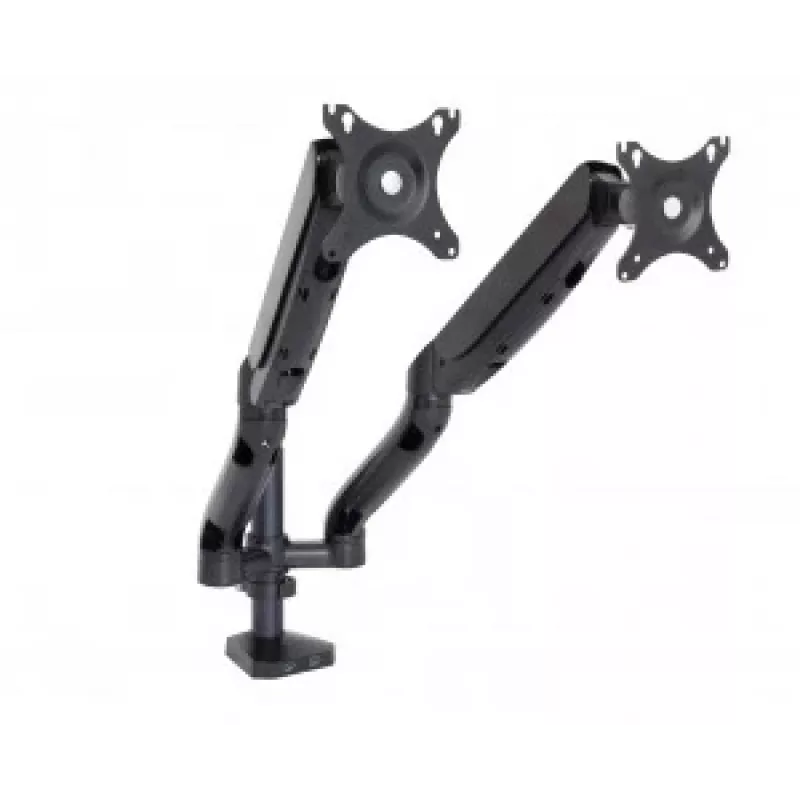 Desk holder for 2 LED/LCD monitors 10-32 L-18GD ART 9KG 2xUSB3.0