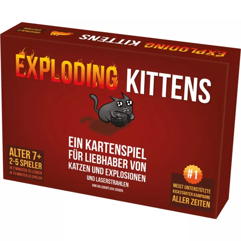 Exploding Kittens, Card Game