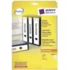 Binder Labels Avery L6059-25 White 59 x 297mm