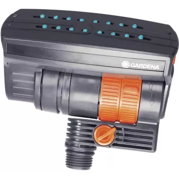 Oscillating Water Sprinkler Gardena 13050-20 Plastic Black Orange