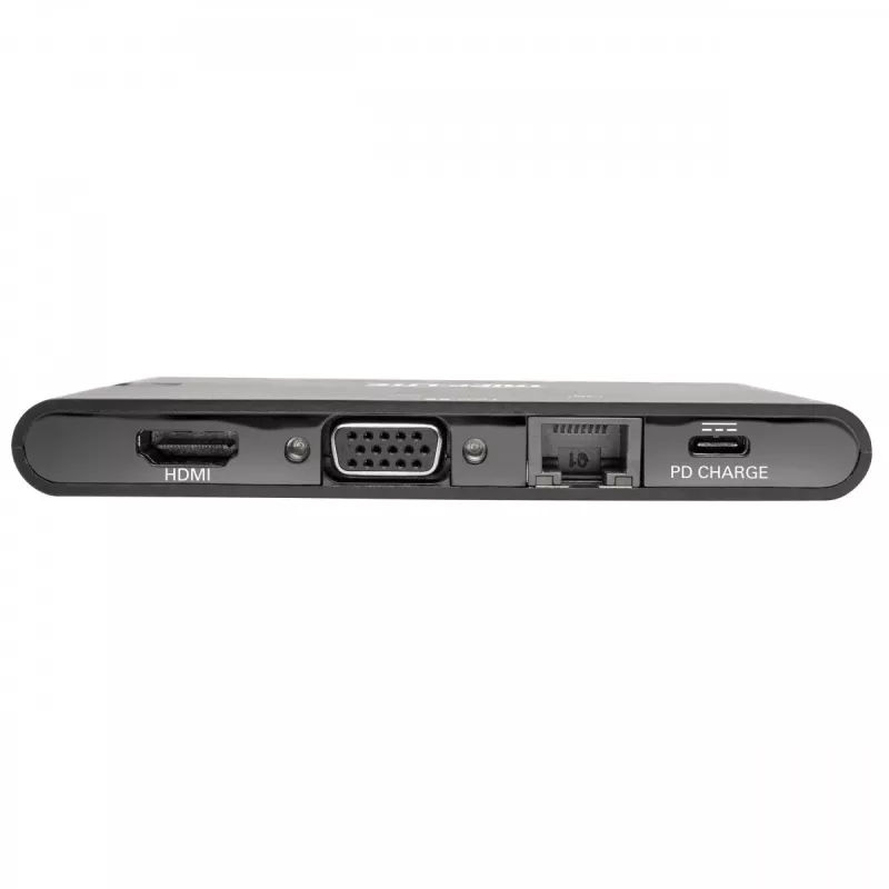 USB-C Dock - 4K HDMI, VGA, USB 3.2 Gen 1, USB-A/C Hub, Gigabit Ethernet, Memory Card Slots, 100W PD Charging