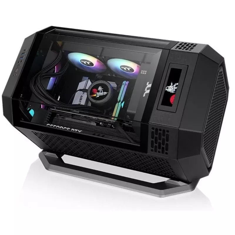 Tower to rack conversion kit Thermaltake AC-078-ON1NAN-A1 for Mini Tower chassis, black, 145×266×459 mm