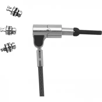 Cable lock DICOTA D31700 Black Silver 2 m