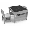 Children's furniture set Milly Mally Sven Grey 5489 — compact set in grey