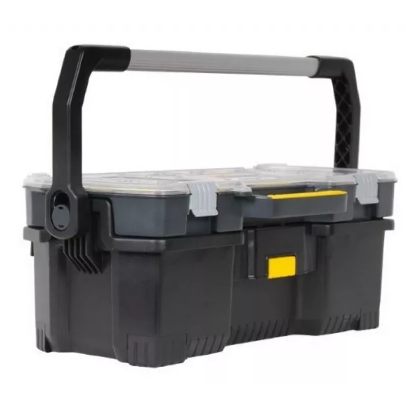 Stanley 1-97-514 small parts/tool box Black, Transparent