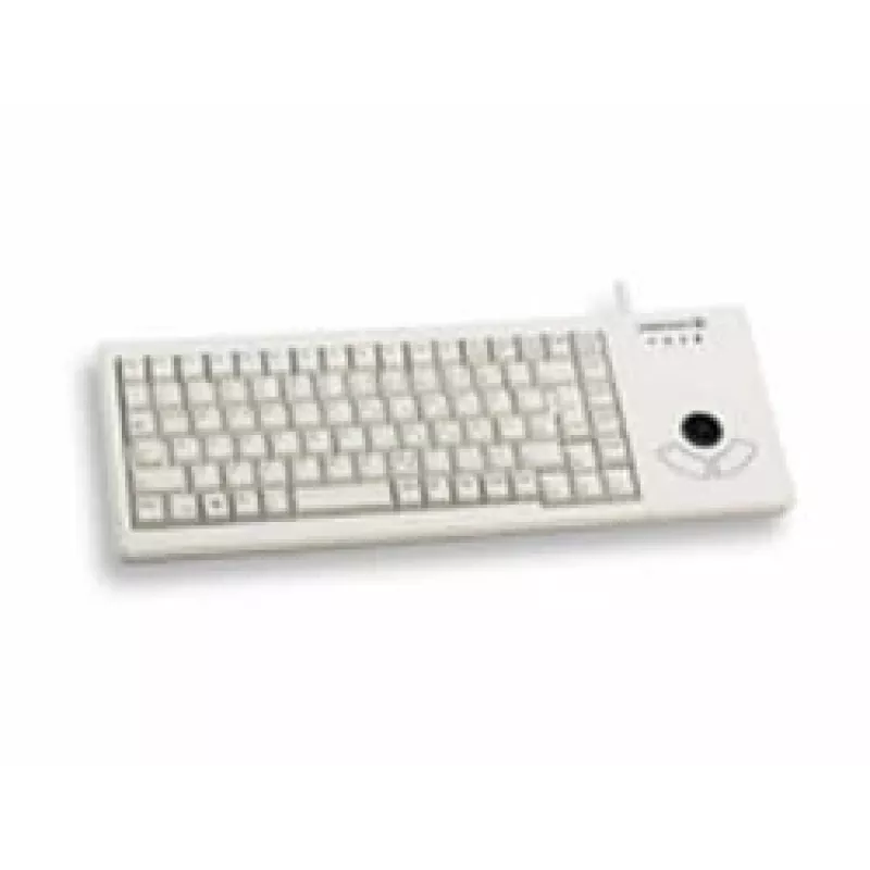 CHERRY XS Trackball keyboard Universal USB QWERTZ German Grey
