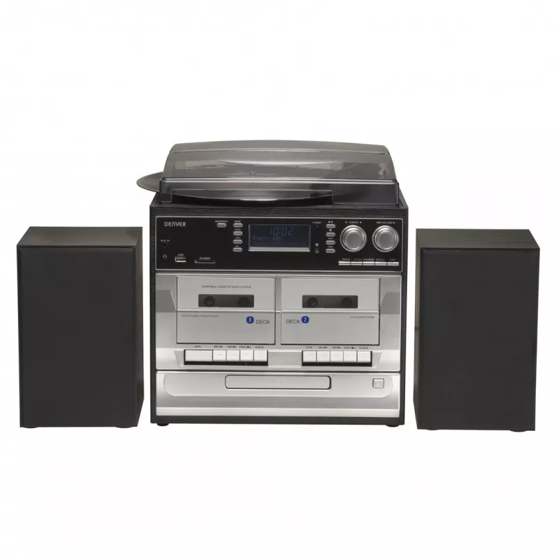 Inter Sales Denver MRD-166 - 6.9 Kg - Black - Grey - Personal CD...