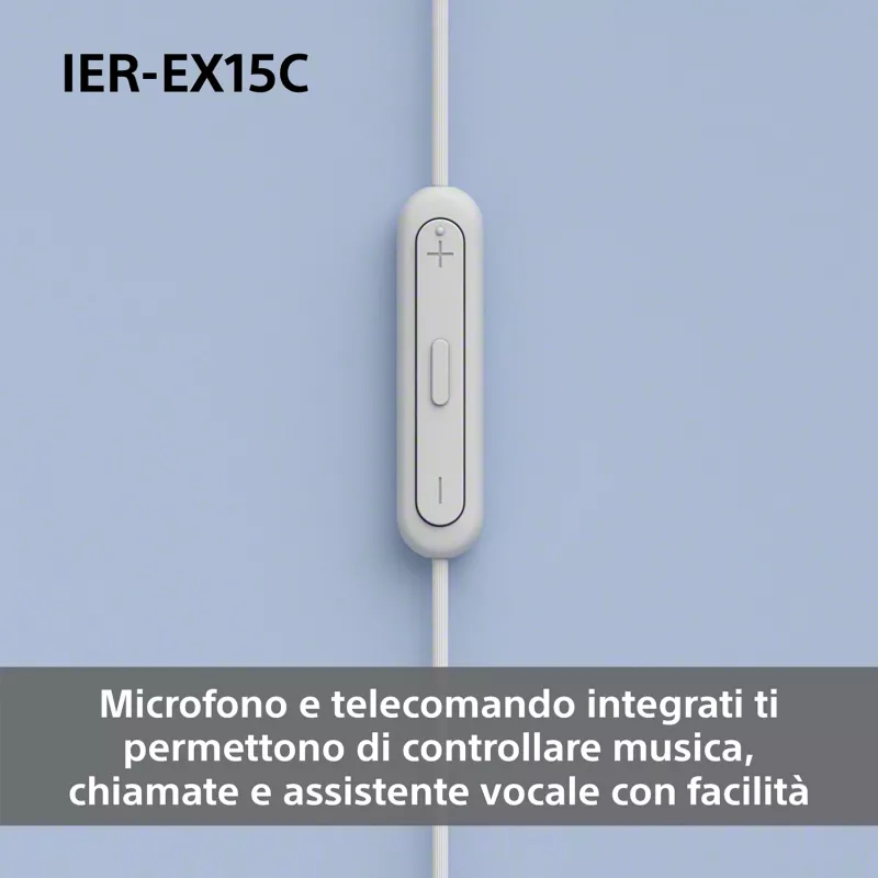 Sony IER-EX15C Headset Wired In-ear Calls/Music USB Type-C Black