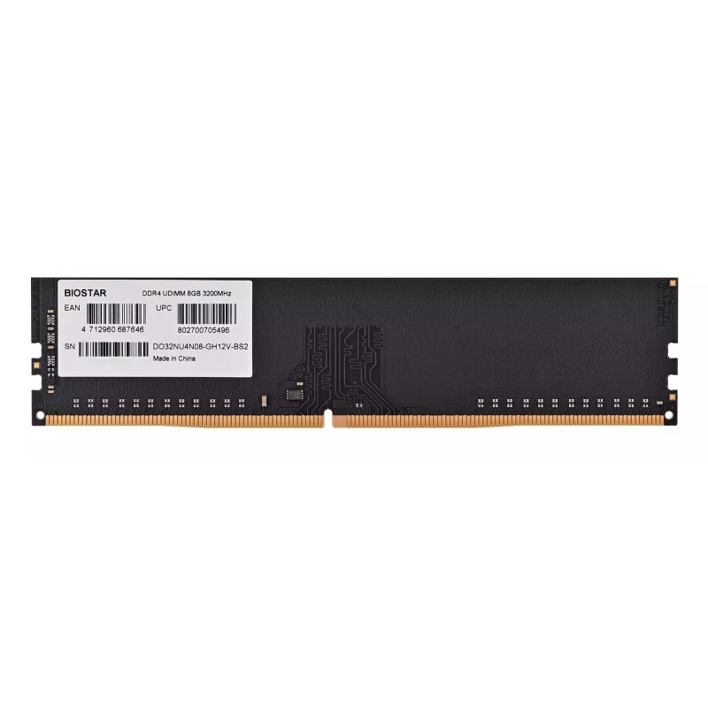 Desktop DDR4 8GB 3200MHz memory module BIOSTAR DO32NU4N08