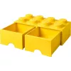 LEGO Drawer Brick 8 — yellow (model 40061732) storage drawer for bricks and small parts