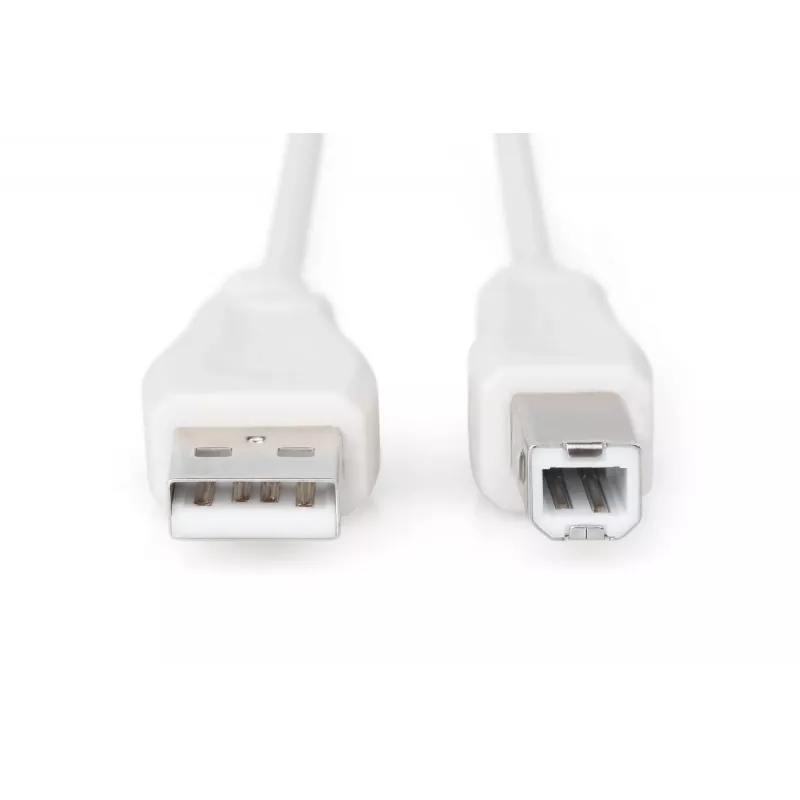 Assmann USB connection cable. type A - B M/M. 1.8m. USB 2.0 suitable. UL. be (AK-300102-018-E)