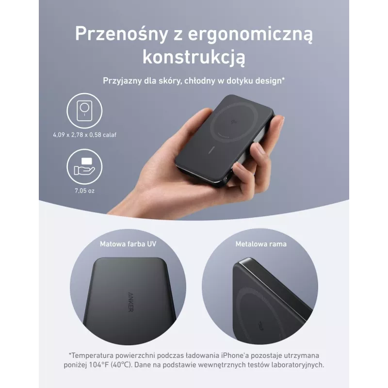 Portable Power Bank Anker A1664H11 10000 mAh