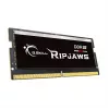 SO-DIMM 64 GB DDR5-5600 (2x 32 GB) Dual-Kit, Arbeitsspeicher schwarz, F5-5600S4645A32GX2-RS, Ripjaws, INTEL XMP
