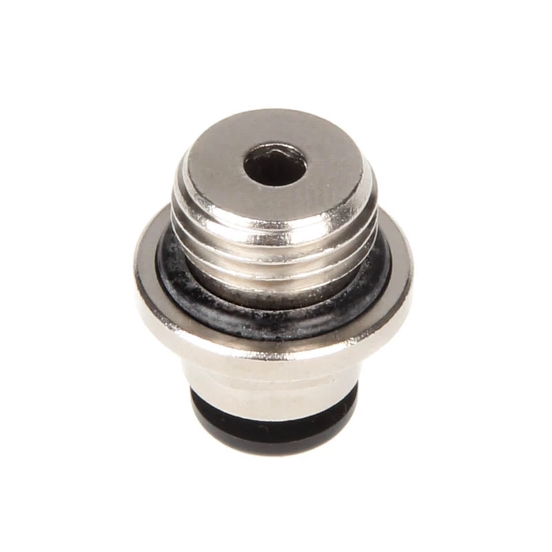 aqua computer Connector straight G1/4 inch AG to 6mm ID - Silver