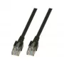 EFB-Elektronik RJ45 Patch Cable Cat.5e SF/UTP PVC CCA black 1m Manufacturer: EFB Elektronik (K5456.1)