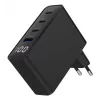 Gembird TA-UC-PDQC100LCD-01-BK mobile device charger Laptop, Smartphone Black AC Fast charging Indoor