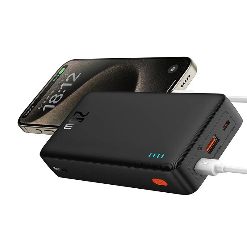 Baseus Airpow Lithium polymer power bank 20000 mAh 20 W Black
