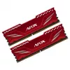 Desktop DDR4 RAM AFOX 2×16GB 3200MHz CL16 1.35V Unbuffered XMP2 Red