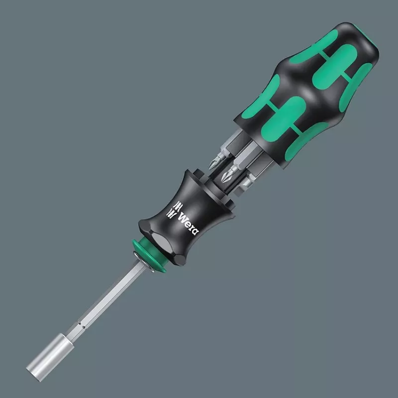 Wera 6 Piece KK28 Kraftform compact Bit-Holding Screwdriver Set