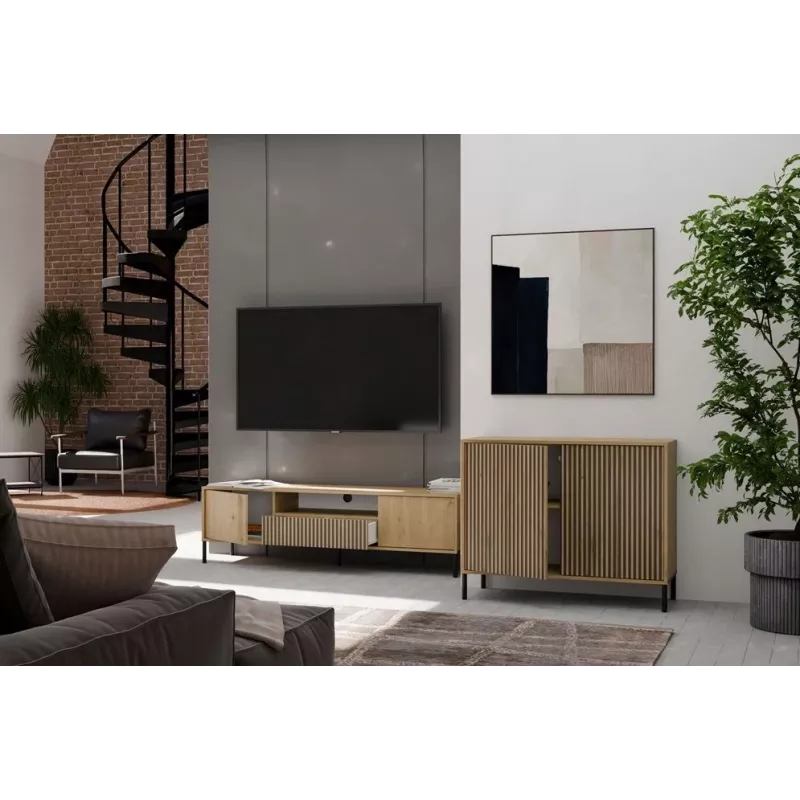 KAMARO 2D SLIM chest of drawers, cashmere colour